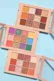 Палетка теней для век J.Cat Beauty X-Treme Access Pocket Shadow компактная, на двенадцать оттенков, 10 г, оттенок 102 - Walk Of Stardom — фото 2