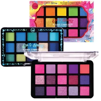 Палетка теней для век J.Cat Beauty Dia и Noche Tri-Element 15 Pigment Palette на пятнадцать пигментов, 16 г