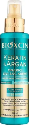 Регенерирующая спрей-кондиционер Bioxcin с кератином и маслом арганы, 150 мл
