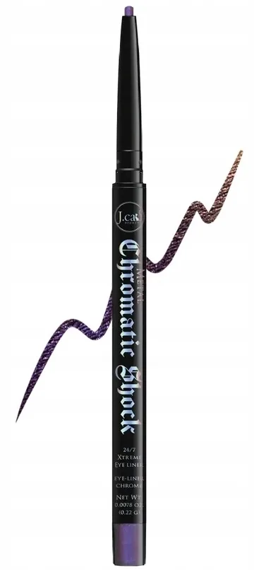 Карандаш для глаз J.Cat Beauty Chromatic Shock 24/7 Xtreme автоматический, с металлическими пигментами, 0,22 г, оттенок 103 - Mystic Topaz Charisma