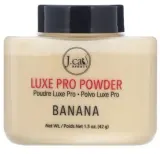 Рассыпчатая матирующая пудра J.Cat Beauty Luxe Pro Finish Powder Face Oil Control, 42 г, оттенок 101 - Banana — фото 1