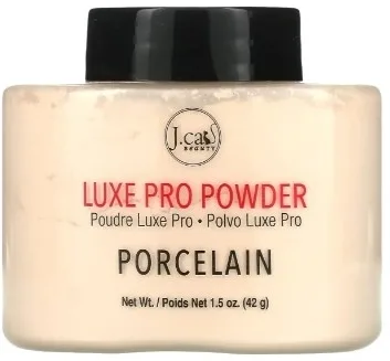 Рассыпчатая матирующая пудра J.Cat Beauty Luxe Pro Finish Powder Face Oil Control, 42 г, оттенок 103 - Porcelain