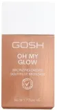 Gosh Copenhagen Bronzer w płynie do twarzy - Жидкий бронзер для лица Gosh Oh My Glow сияющий, оттенок 002 - Dewy Drops — фото 1