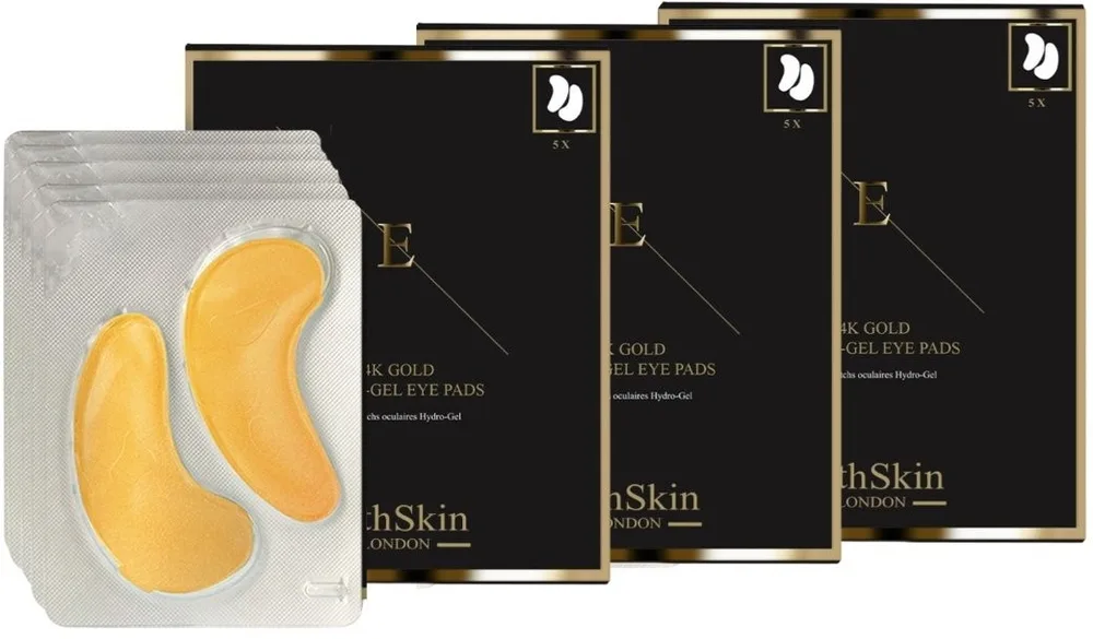Набор гидрогелевых патчей для области вокруг глаз ErthSkin London 24k Gold 15 пар