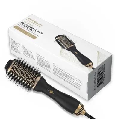 Щётка для укладки волос ErthSkin London All In One Professional Hair Styling Brush с температурными режимами, 1 шт