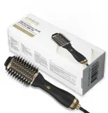 Щётка для укладки волос ErthSkin London All In One Professional Hair Styling Brush с температурными режимами, 1 шт — фото 1