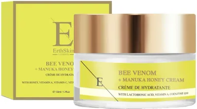 Крем для лица ErthSkin London с пчелиным ядом и мёдом манука 50 мл