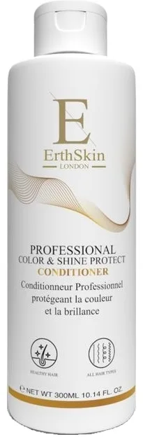 Кондиционер для защиты цвета и блеска окрашенных волос ErthSkin London Professional Color & Shine Protect Conditioner, 300 мл