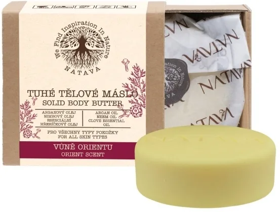 Твёрдое масло-баттер для тела Natava Solid Body Butter Aromat orientalny