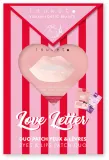 Набор для губ и глаз Inuwet Love Letter Box увлажняющий патч для губ и патчи для глаз с зеленой икрой и гиалуроновой кислотой 5 г+2 шт — фото 4