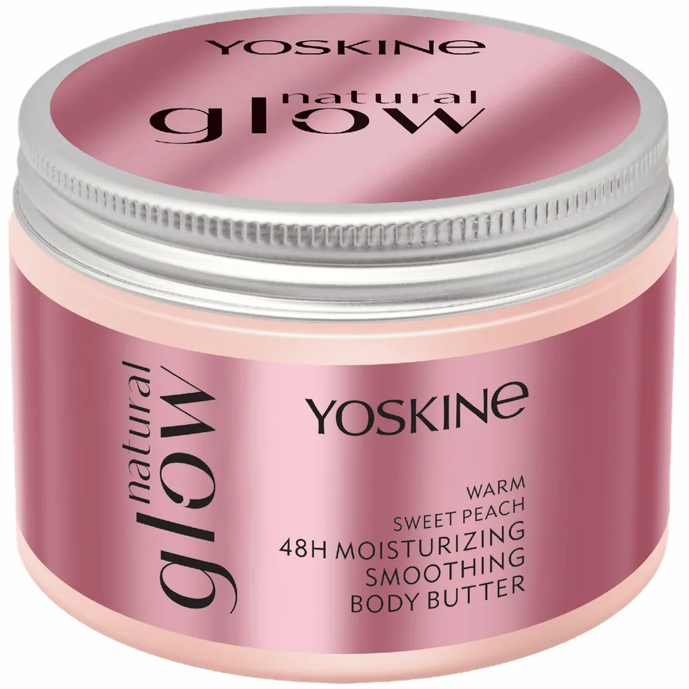 Масло для тела Yoskine Natural Glow Warm Sweet Peach 48H разглаживающее увлажняющее