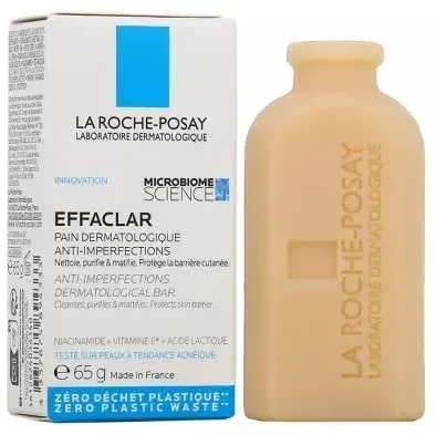 Мыло для жирной кожи La Roche-Posay Effaclar с ниацинамидом, 65 г