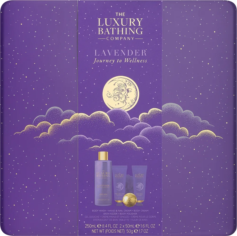 Набор для тела Grace Cole Luxury Bathing Lavender Dreams гель кремы и средства с ароматом лаванды Набор из нескольких средств