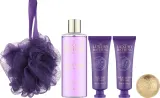 Набор для тела Grace Cole Luxury Bathing Lavender Dreams гель кремы и средства с ароматом лаванды Набор из нескольких средств — фото 2