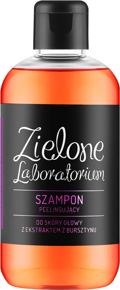 Пилинг-шампунь для кожи головы Zielone Laboratorium с экстрактом янтаря, 250 мл