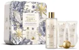 Набор Grace Cole Bergamot Ginger & Lemongrass гель для душа 250 мл крем для тела 50 мл крем для рук 50 мл бомбочка для ванны 50 г и мочалка — фото 1