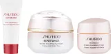 Набор для лица Shiseido Benefiance крем сыворотка и крем для глаз с ниацинамидом для зрелой кожи 15+5+15 мл — фото 2