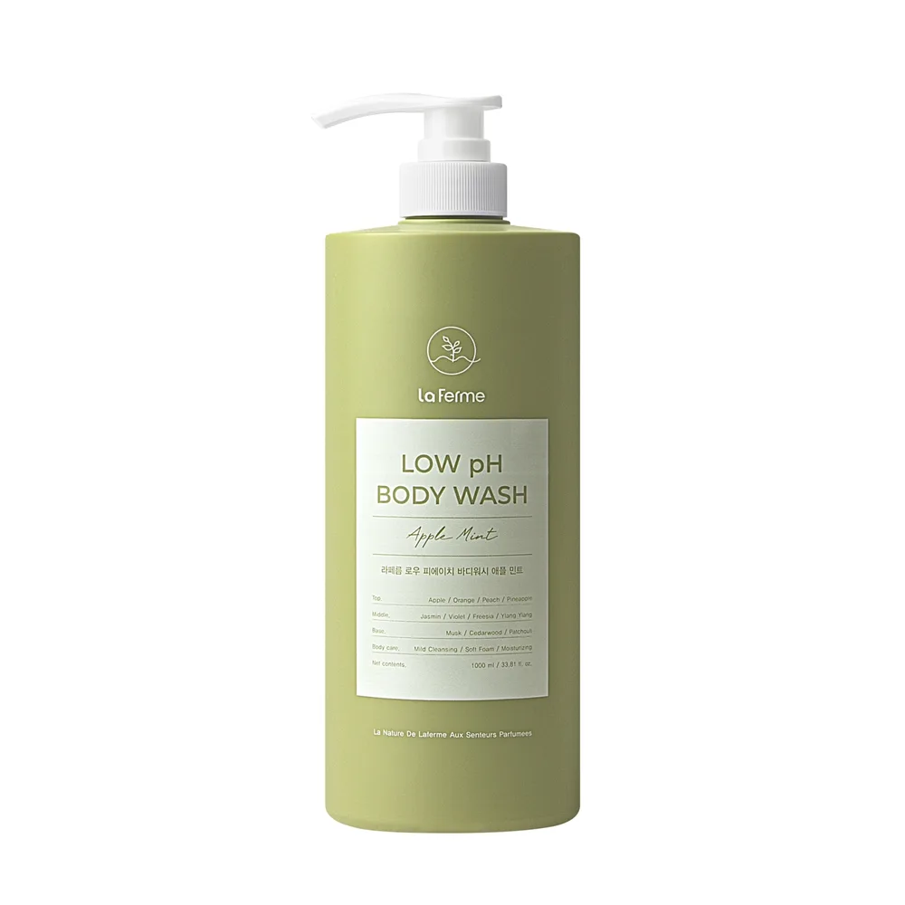 Гель для душа LaFerme Low pH Apple Mint яблоко и мята, 1000 мл