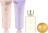 Набор для тела Grace Cole Luxury Bathing Sweet Orange & Ylang Ylang Relax & Unwind гель кремы и средства с ароматом апельсина и иланг-иланга Набор из 4 предметов — фото 2