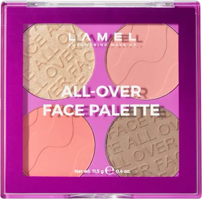 Палетка для контуринга лица LAMEL Make Up All-Over Face Palette