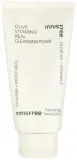 Пенка для умывания Innisfree Olive Vitamin E Real Cleansing Foam с оливковым маслом, кремовая, 150 г — фото 1