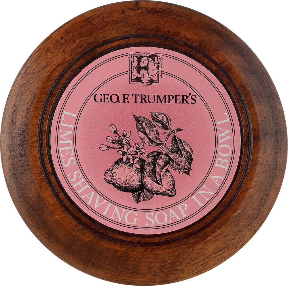 Мыло для бритья Geo.F.Trumper Extract of Limes с ароматом лайма, 80 г
