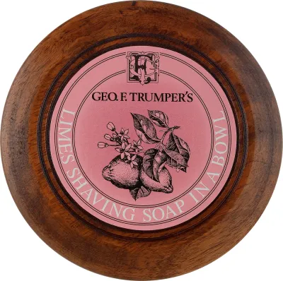 Мыло для бритья Geo.F.Trumper Extract of Limes с ароматом лайма, 80 г