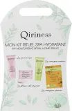 Набор Qiriness Hydrating Ritual Kit энзимный скраб 20 мл таблетки для распаривания 8 г бальзам 20 мл и маска 25 г — фото 1