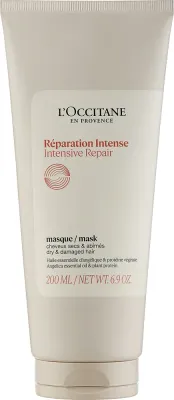 Маска для волос «Интенсивное восстановление» L'Occitane en Provence, экстракт и масло подсолнечника, эфирные масла, без силиконов, 200 мл