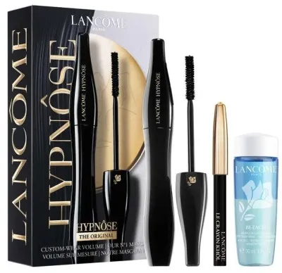 Набор для макияжа глаз Lancome Hypnose тушь, карандаш и двухфазное средство для снятия макияжа, 3 предмета