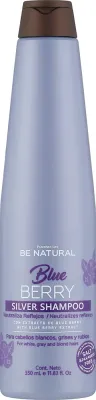 Тонирующий шампунь Placenta Life Blueberry Silver против жёлтого оттенка волос, 350 мл