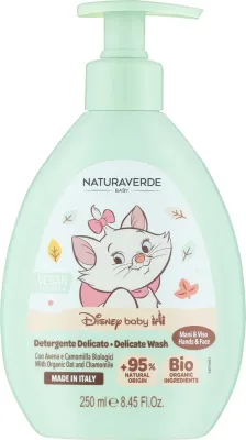 Гель для умывания и купания детский Naturaverde Disney Baby ультраделикатный, 250 мл