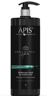 Масло для массажа тела APIS Professional SPA Harmony of Forest расслабляющее жожоба макадамия 1000 мл