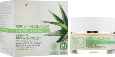 Крем-гель для лица Phytorelax Laboratories Bio Sebum алоэ вера 50 мл