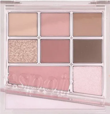 Палетка теней для век Espoir Real Eye Palette All 8 оттенков