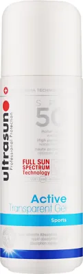 Гель солнцезащитный прозрачный Ultrasun Active SPF50 150 мл