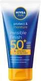 Увлажняющий солнцезащитный лосьон для тела NIVEA Sun Protect & Moisture Invisible Finish SPF50+, 150 мл — фото 1
