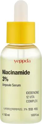 Сыворотка-ампула для чувствительной кожи Yeppda Niacinamide Ampoule Serum 50 мл