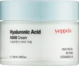 Крем для лица Yeppda Hyaluronic Acid 5000 увлажняющий с гиалуроновой кислотой 50 мл — фото 1