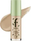 Тональная основа Flormar Green Up Foundation матирующая, 30 мл, оттенок 010 - Pure Beige — фото 1