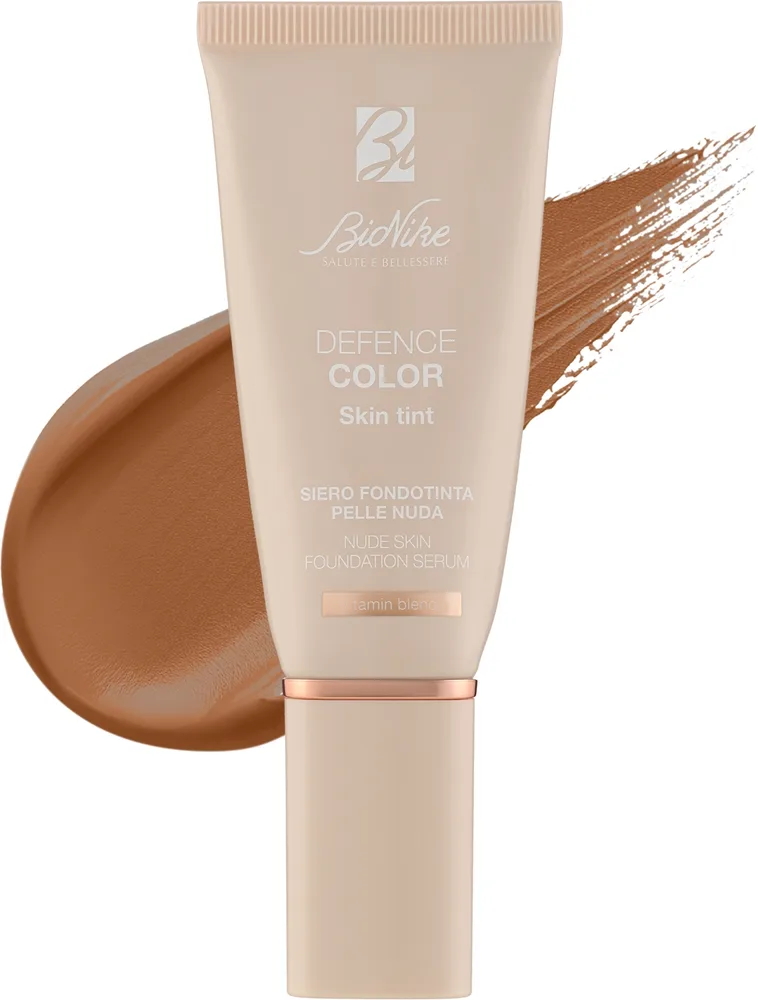 Тонирующая сыворотка BioNike Defence Color Skin Tint Nude Skin Foundation SPF 15, 30 мл, оттенок 704 - Caramel