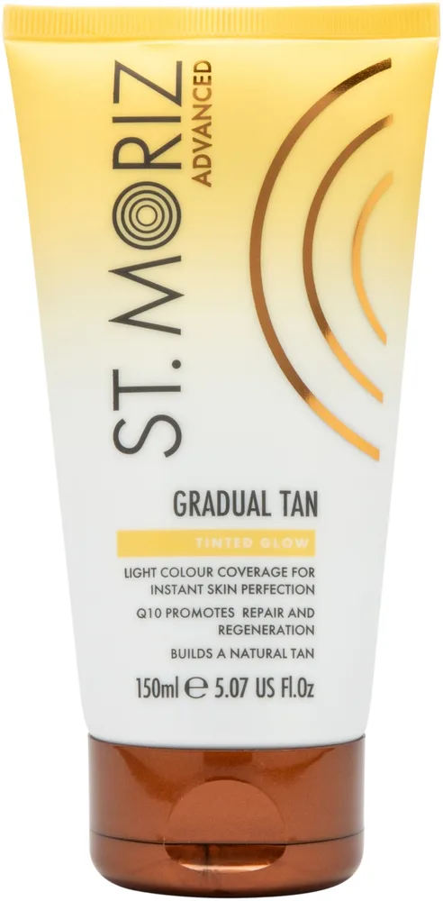 Тонирующий автозагарный лосьон для тела St.Moriz Advanced Tinted Gradual Tan Lotion с комплексом Q10, 150 мл