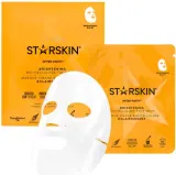 Осветляющая биоцеллюлозная маска для лица Starskin After Party с ниацинамидом и мятой, 40 г — фото 1