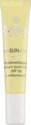 Сыворотка для области вокруг глаз Miya Cosmetics Eye Sun Shine с UV-фильтрами и минеральными пигментами SPF 50 15 мл