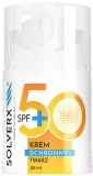 Крем солнцезащитный для лица Solverx Sun Skin SPF 50+ пребиотики пион 50 мл — фото 1