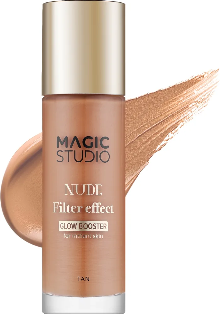 База под макияж Magic Studio Nude Filter Effect Glow Booster, оттенок Tan