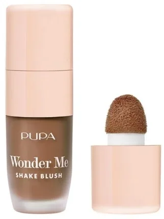 Румяна для щёк Pupa Wonder Me Shake Blush жидкие, с влажным финишем, 5,5 мл, оттенок 006 - Free Cuba