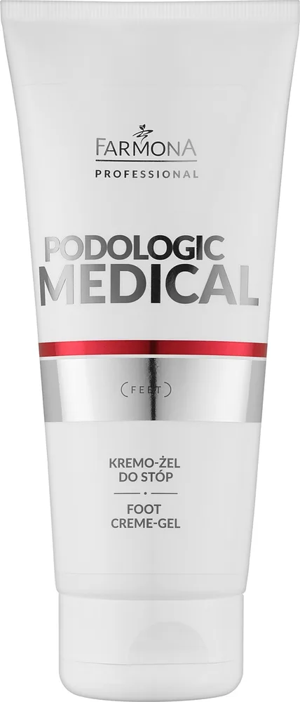 Крем-гель для ног Farmona Professional Podologic Medical Cream увлажняющий, для сухой кожи стоп, 200 мл