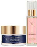Набор для лица ErthSkin London Dynamic Age сыворотка EGF и крем с пептидом змеиного яда для зрелой кожи 60+50 мл — фото 1