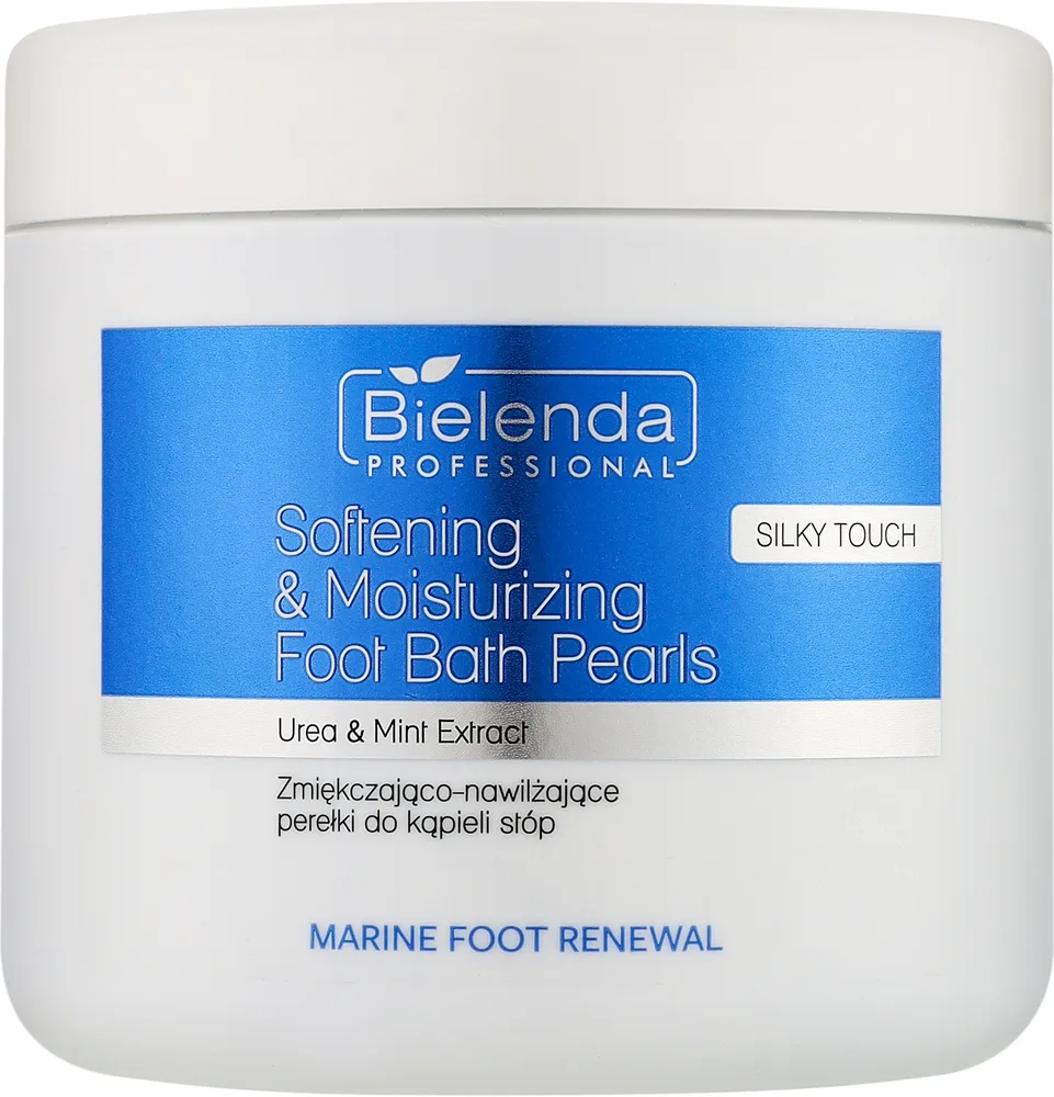 Жемчужины для ванночки для ног Bielenda Professional Marine Foot Renewal смягчающие, увлажняющие, 400 г